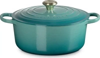 Le Creuset 296705, Le Creuset Br&auml;ter Signature rund 20 cm Bleu Riviera