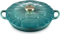 Le Creuset 21964260994450, Le Creuset Gourmet-Profitopf Signature Blume 26 cm...