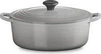Le Creuset 25002295412463, Le Creuset Br&auml;ter Tradition oval 29cm Perlgrau