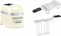 Kitchenaid 99Q200539, KitchenAid Artisan Toaster 2 Scheiben - Creme 5KMT2204EAC inkl.