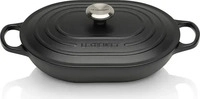 Le Creuset 16180, Le Creuset Oblong Signature 31 cm Schwarz