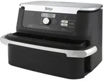 AF500EU Doppel Hei&szlig;luftfritteuse 10,4 l 2470 W (Schwarz, Edelstahl)