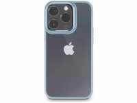 136039 Cam Protect Cover für Apple iPhone 15 Pro Max (Blau, Transparent)