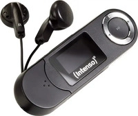Intenso 3601470, Intenso Music Walker MP3 Spieler 16 GB (Schwarz)