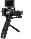 Realishot VLG-4K Digital Vlogging Kamera-Set 48 MP (Schwarz)
