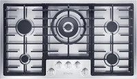 Miele 09265890, Miele KM2354 autarkes 88 cm Gaskochfeld Kochfeld/Herdplatte 5 Zone(n)