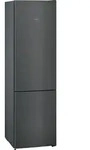 iQ500 KG39EAXBA 249 l / 94 l K&uuml;hl-Gefrierkombi freistehend 119 kWh Jahr (Schwarz)