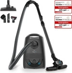 hoogo BB321, hoogo B3+ flipflop Bodenstaubsauger mit Staubbeutel 850 W HEPA