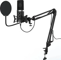 Hama 00186087, Hama 186087 Stream 900HD Studio Kabelgebunden Tischmikrofon USB