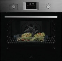 AEG 949 498 313, AEG Serie 5000 OU5PB41FSM Einbaubackofen gro&szlig; Dampfgaren AutoClean
