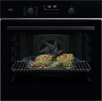 AEG 949 498 315, AEG Serie 5000 TU5PB41FSB Einbaubackofen gro&szlig; Dampfgaren AutoClean