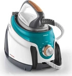 Polti PLEU0248, Polti La Vaporella XT100C 2350 W Dampfb&uuml;gelstation (Grau, T&uuml;rkis,