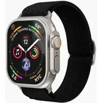 Classic Nylon Loop Armband Apple Watch 40 / 41 / 42 mm (Schwarz) (Versandkostenfrei)
