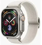 Classic Nylon Loop Armband Apple Watch 40 / 41 / 42 mm (Cremefarben)