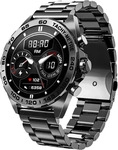 Beafon 501 EU001BB, Beafon 501 46.3 mm Smartwatch Rund IP67 (dunkel-metallic)