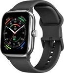 Beafon 201 EU001BS, Beafon 201 Smartwatch Rechteckig IP68 (Silber)