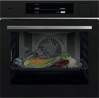 AEG 944 035 030, AEG Serie 9000 TP9SB83FAT Einbaubackofen gro&szlig; Dampfgaren...