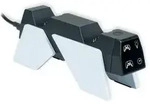 Dual Charger V4 Ladestation PlayStation PS5 kabelgebunden (Schwarz, Wei&szlig;)