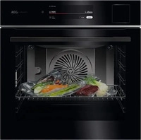 AEG 944 035 054, AEG Serie 9000 TP9SB83FAB Einbaubackofen gro&szlig; Dampfgaren AutoClean