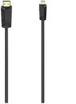 074259 18 Gbit/s Gerade HDMI auf HDMI Typ D (Mikrofon) 2 m (Schwarz)