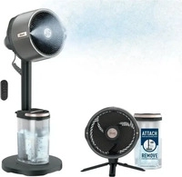 SHARK FA300EU, SHARK FA300EU FlexBreeze Pro Mist Ventilator Flur, Tisch 57,7 dB