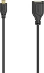 Hama 00200613, Hama 200613 Flexi-Slim 0,48 Gbit/s Stecker Micro-USB A auf USB A