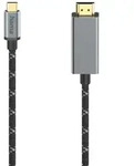 200509 Stecker Gerade HDMI auf USB Typ-C 1,5 m (Schwarz) (Versandkostenfrei)