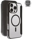 Mag Premium Wallet Geldb&ouml;rsenh&uuml;lle f&uuml;r Apple iPhone 16 Pro Max (Schwarz)