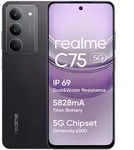 C75 256 GB 5G Smartphone 50 MP Dreifach Kamera (Storm Black)