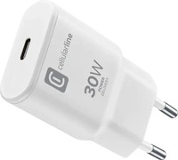 Cellular Line ACHUSBCGANSL30WW, Cellular Line USB-C Ladeger&auml;t mit GaN-Technologie -