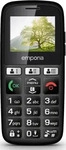 Emporia E30.LTE.V1.BK.01, Emporia Happy 2G Smartphone 4,6 cm (1.81") (Schwarz)