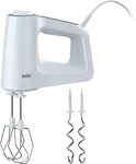 Braun 0X22211007, Braun HM3100 MultiMix 3 Handmixer 500 W 5 Stufen (Wei&szlig;)