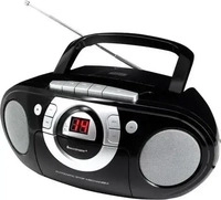 Soundmaster SCD5100SW, Soundmaster SCD5100SW CD Player FM Radio (Schwarz)
