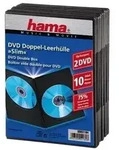 DVD Slim Double-Box 10, Black