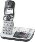 Panasonic KX-TGE520GS, Panasonic KX-TGE520GS DECT-Telefon (Schwarz, Silber)