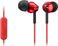 Sony MDR-EX110APR, Sony MDR-EX110AP In-Ear Kopfh&ouml;rer kabelgebunden (Rot)