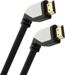 OEHLBACH D1C42462, OEHLBACH Shape Magic 18 Gbit/s Stecker Abgewinkelt HDMI auf 2 x