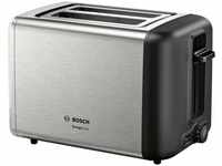 Bosch TAT3P420DE, Bosch TAT3P420DE DesignLine Toaster 970 W 2 Scheibe(n) (Schwarz,