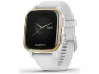 Garmin 010-02427-11, Garmin Venu SQ Digital 40 mm Smartwatch Quadratisch 144 h (Gold,