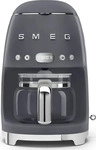 Smeg DCF02GREU, Smeg DCF02GREU 10 Tassen Filterkaffeemaschine 1,4 l (Grau)
