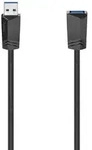 200628 5 Gbit/s Stecker USB A auf USB A Buchse 1,5 m (Schwarz)