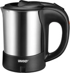 Unold 18575, Unold 18575 0,5 l Wasserkocher 1000 W (Schwarz, Edelstahl)