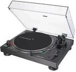 AT-LP120X Plattenspieler mit Direktantrieb (Schwarz)
