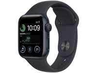 Apple MNJT3FD/A, Apple Watch SE Digital 40 mm Smartwatch Rechteckig 18 h (Schwarz)