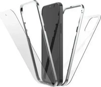 Hama 00217009, Hama 217009 360 Grad Glass Cover f&uuml;r iPhone 13 (Silber,...