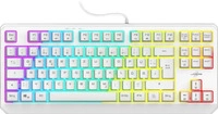 Hama 00217819, Hama uRage Exodus 220 TKL RGB-LED Gaming Tastatur USB (Wei&szlig;)