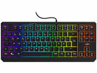 Urage 00217818, Urage Exodus 220 TKL RGB-LED Gaming Tastatur (Schwarz)