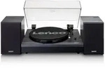 LS-301 Audio-Plattenspieler mit Riemenantrieb (Schwarz)