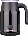 Gastroback Latte Magic schwarz Milchaufsch&auml;umer