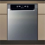 Bauknecht B0U D641A X (edelstahl) Unterbau-Geschirrsp&uuml;ler 60 cm